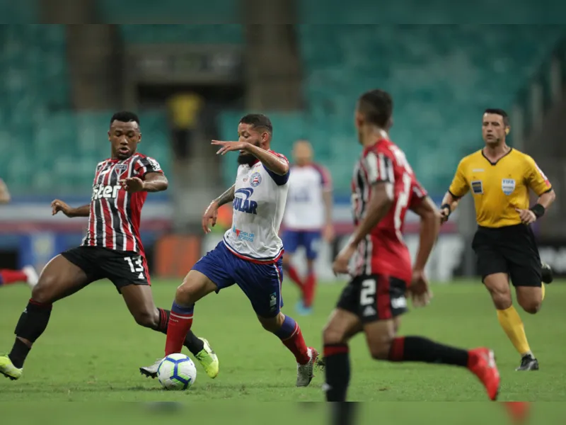 Bahia não sai do zero com São Paulo e perde chance de retornar ao G-6