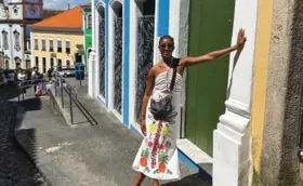 Imagem ilustrativa da imagem Camilla de Lucas curte dia em Salvador e visita pontos turísticos