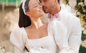 Imagem ilustrativa da imagem Larissa Manoela e André Luiz Frambach se casam em cerimônia secreta