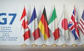 Imagem ilustrativa da imagem Líderes do G7 realizarão videoconferência sobre ataque do Irã a Israel