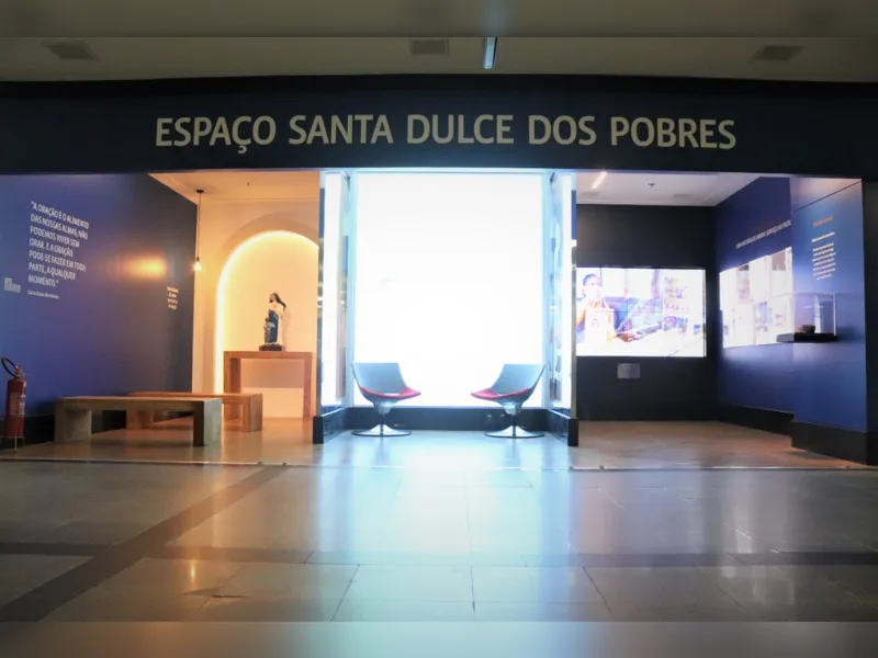 Espaço Santa Dulce dos Pobres é inaugurado no aeroporto de Salvador